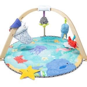 Colorful Ocean-Themed Baby Play Gym